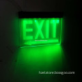 CE RoHS Battery Operated Rechargeable LED Acrylic Exit Sign
